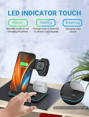 3 in wireless charging station