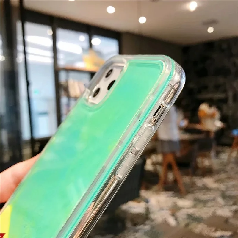 Luminous Neon Sand Case